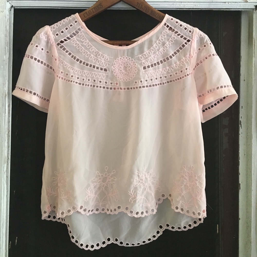 Pink Crop Top